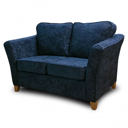 Diana Two Seater Sofa in Alaska Midnight Chenille Fabric | Beaumont