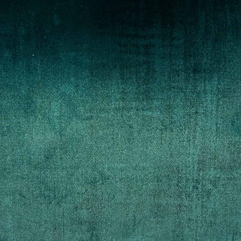 Chaise Longue in Ombra Teal Shadow Velvet Fabric | Beaumont