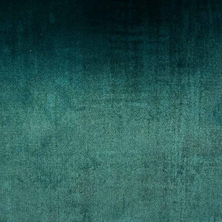 Chaise Longue in Ombra Teal Shadow Velvet Fabric | Beaumont