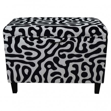 Zebra Footstool