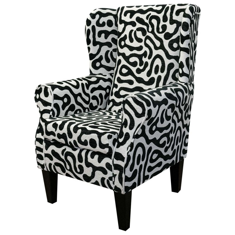 zebra armchair