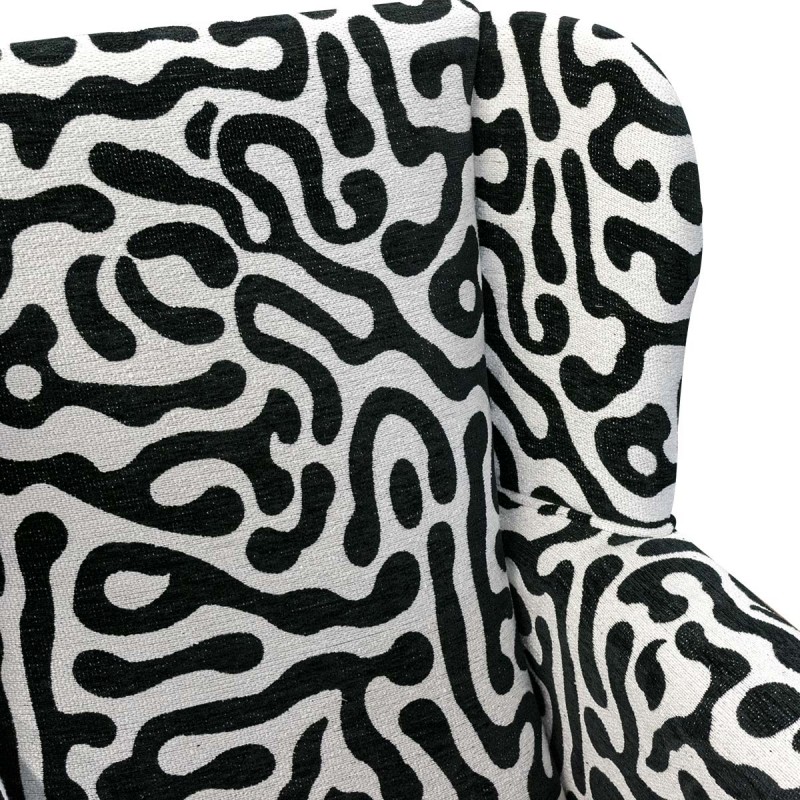 Zebra print Fireside Chair