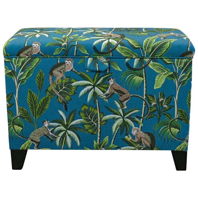 Tropical Ottoman Seat