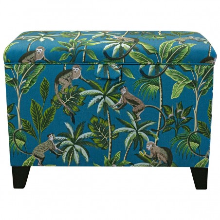 Tropical Ottoman Seat