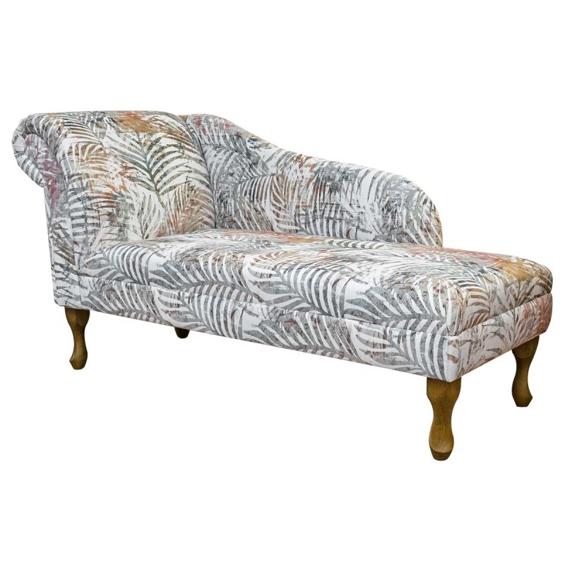 Botanical Velvet Chaise Longue
