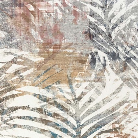 Maestro Gauguin Botanical Printed Velvet Fabric