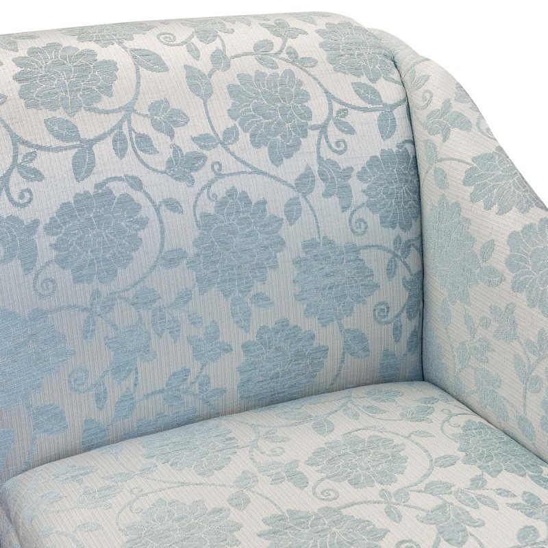 Handmade British chaise longue with floral design