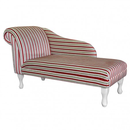 Luxury Striped Chaise Longue
