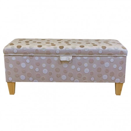 spotty storage stool seat