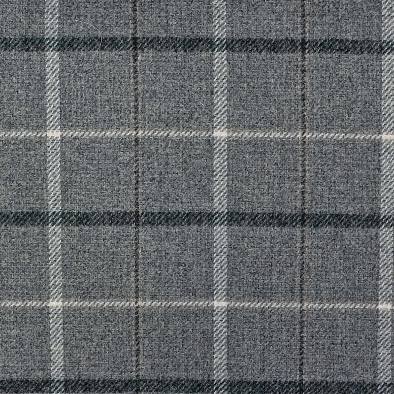 Sophie Tartan Zinc Fabric