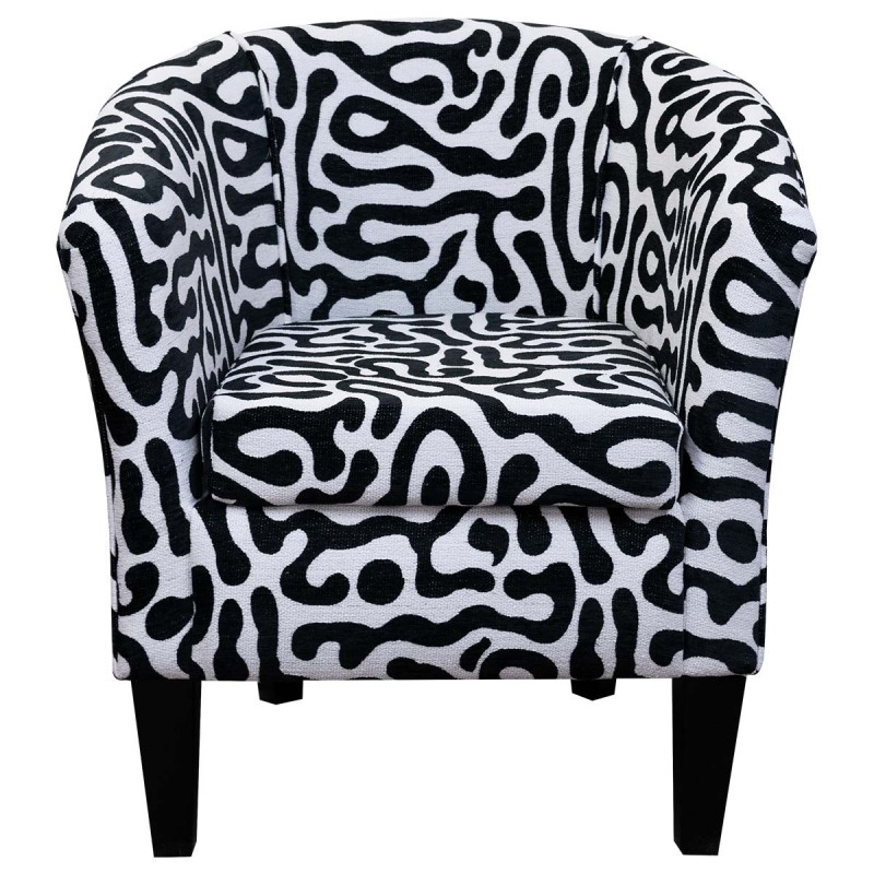 Zebra Tub Chair
