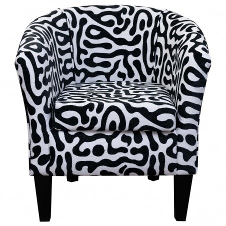 Zebra Tub Chair