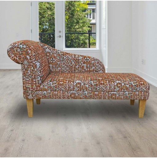 damask chaise lounge