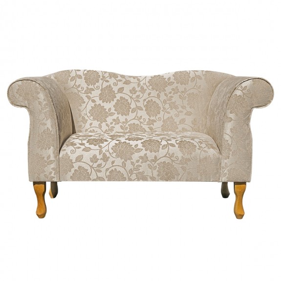 Clearance Chaise Sofa in a Woburn Floral Beige Fabric