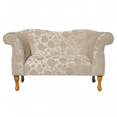 Clearance Chaise Sofa in a Woburn Floral Beige Fabric