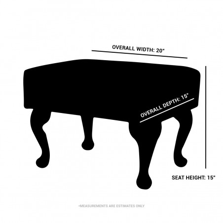 Footstool dimensions