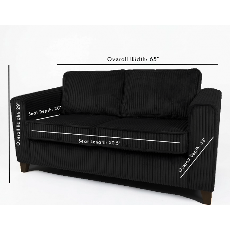 Palma Medium Sofa - dimensions