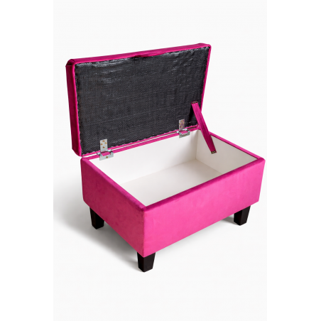 Storage Footstool opened