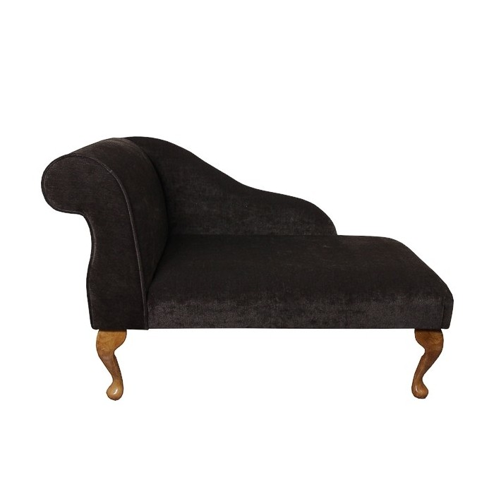 41" Mini Chaise Longue in a Pimlico Mocha Fabric