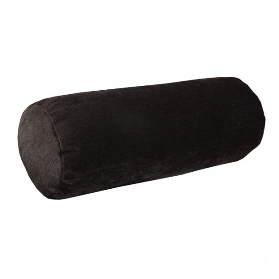 Brown bolster cushion
