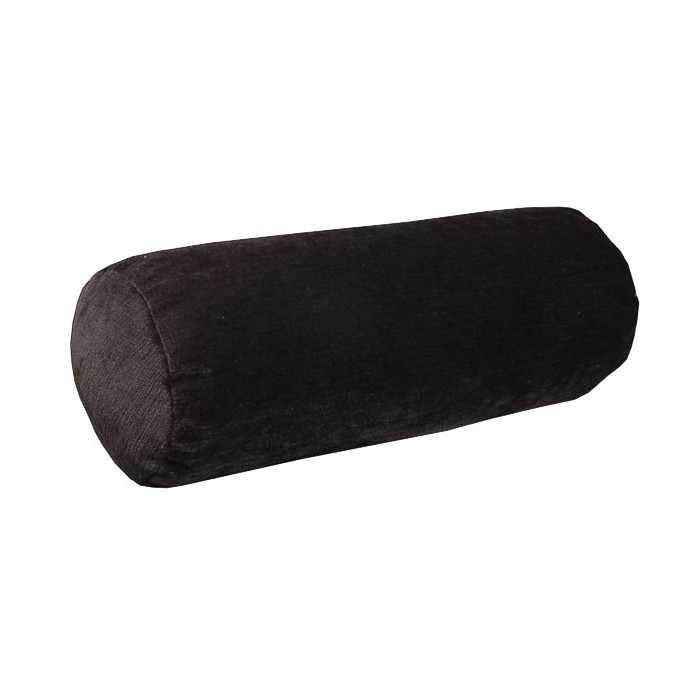 Brown bolster cushion