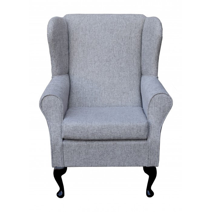 Standard Westoe Armchair in a Light Grey Atlanta Fabric - AT90