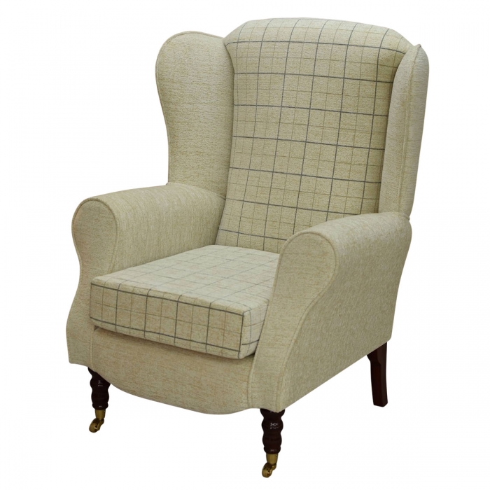 Duchess Wingback Armchair in a Maida Vale Fabric | Beaumont