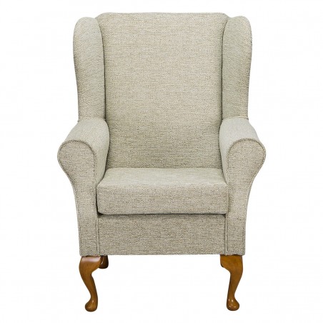 Wingback Chair in a Cromwell Plain Alpine Fabric SR14751 | Beaumont