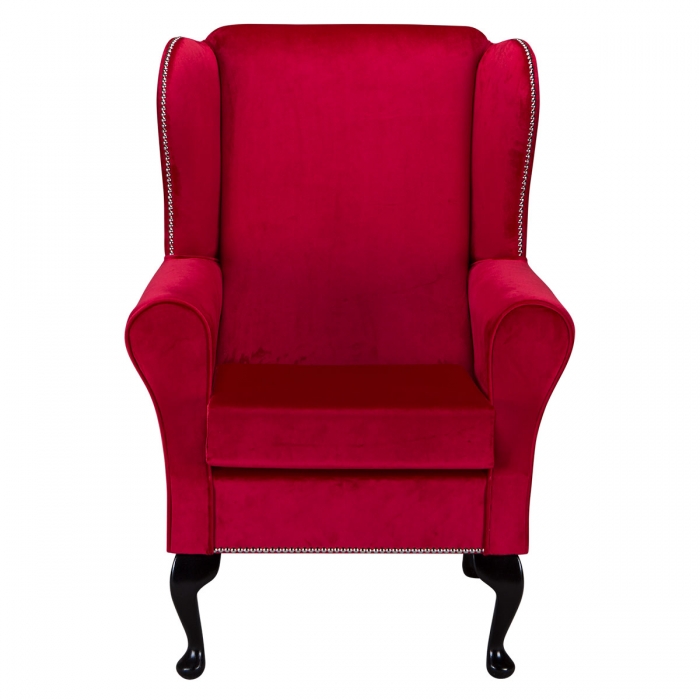 red velvet wingback chair red velvet wingback chair