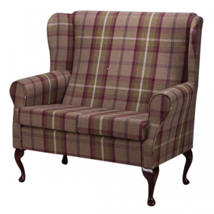 2 Seater Westoe Sofa in a Balmoral Mulberry Fabric | Beaumont
