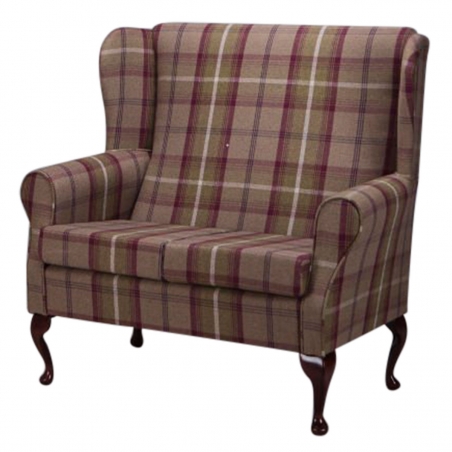 2 Seater Westoe Sofa in a Balmoral Mulberry Fabric | Beaumont