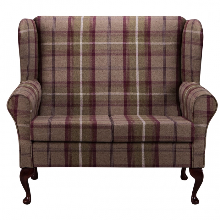 2 Seater Westoe Sofa in a Balmoral Mulberry Fabric | Beaumont