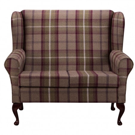 2 Seater Westoe Sofa in a Balmoral Mulberry Fabric | Beaumont