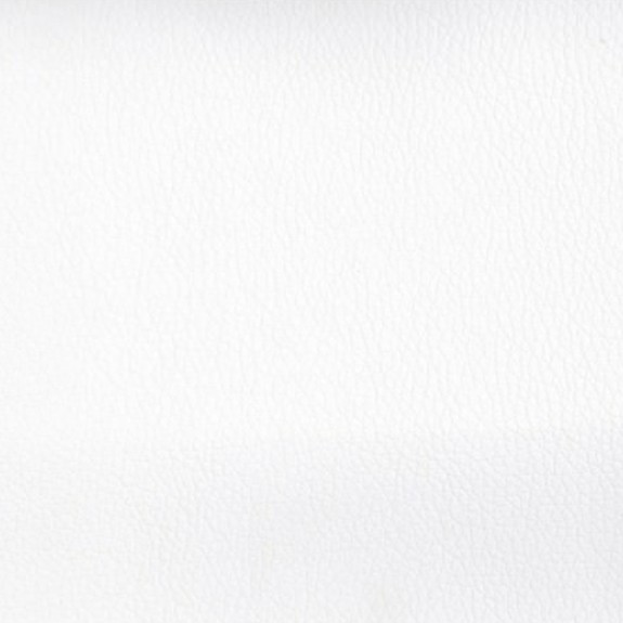 Bolster Cushion in a White Faux Leather Fabric