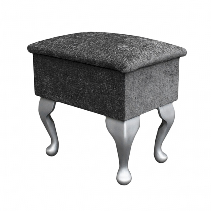 silver dressing table chair