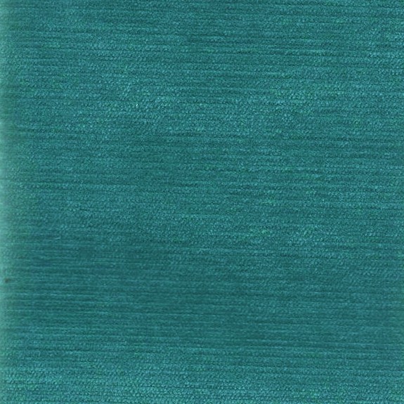 Medium Footstool in a Pimlico Crush Petrol Green Fabric