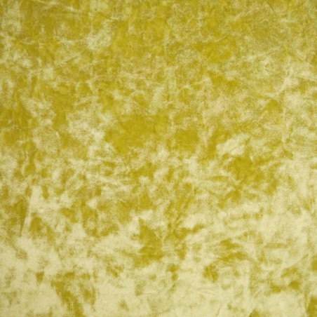 2 Seater Sofa in a Bling Chartreuse Crushed Velvet Fabric | Beaumont