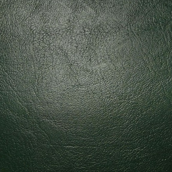 Small Chaise Sofa in a Bottle Green Porto Faux Leather