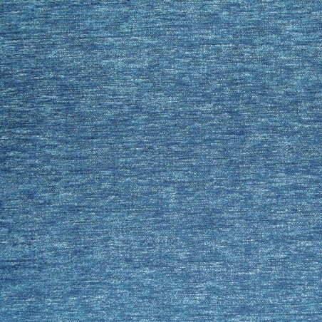 Mini Chaise Longue in Coniston Blue Chenille Fabric SR16419 | Beaumont