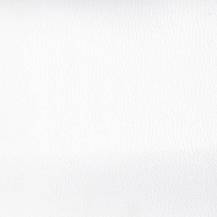 Mini Chaise Longue in a White Faux Leather | Beaumont