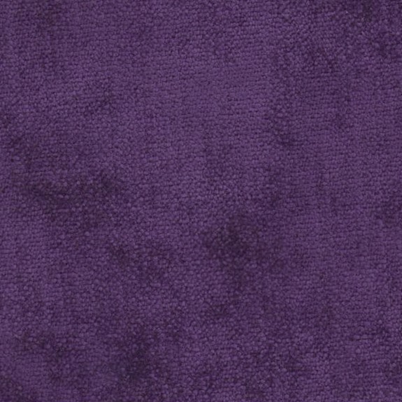 56" Medium Chaise Longue in a Pastiche Crush Slub Plum Fabric