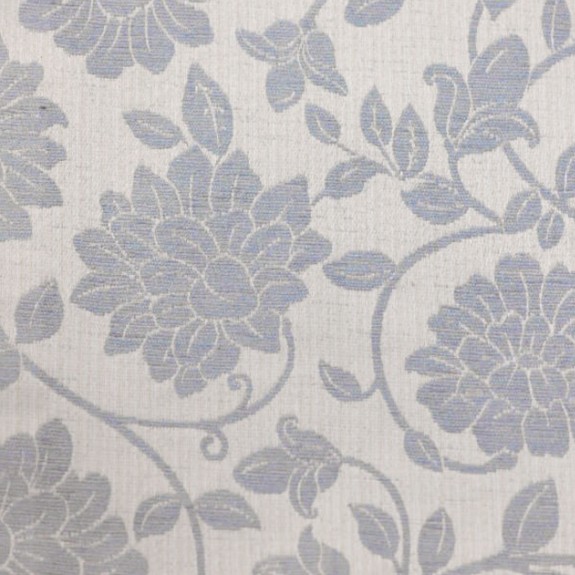 Designer Chaise Chair in a Woburn Floral Blue Fabric