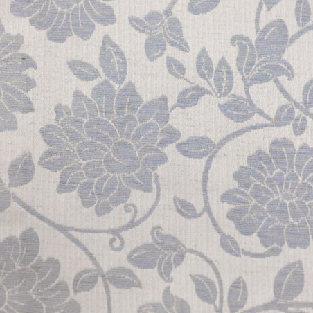 Designer Chaise Chair in Woburn Floral Blue Fabric SR17071 | Beaumont