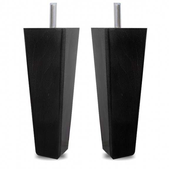 8" Straight Tapered Legs - Black | Beaumont