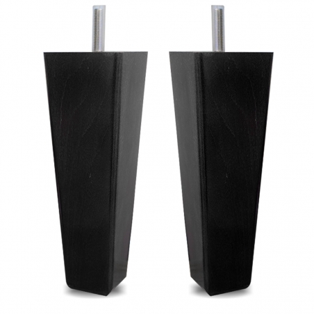 8" Straight Tapered Legs - Black | Beaumont