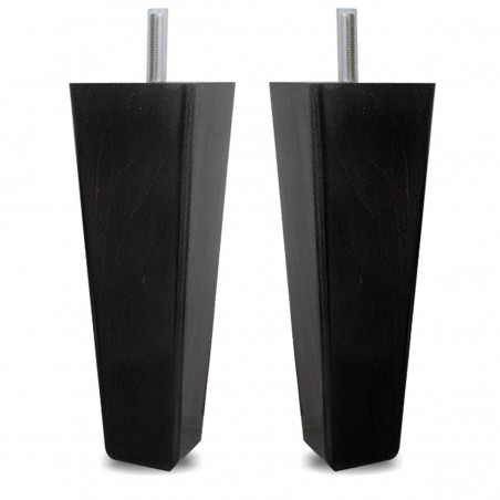 8" Straight Tapered Legs - Black | Beaumont