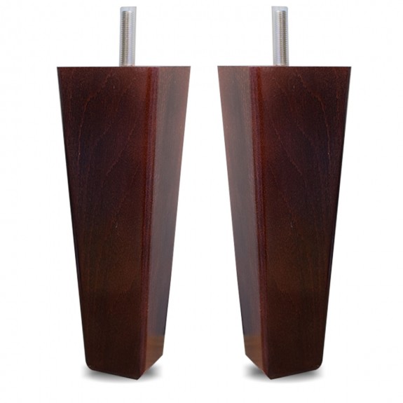 8" Straight Tapered Legs - Mahogany | Beaumont