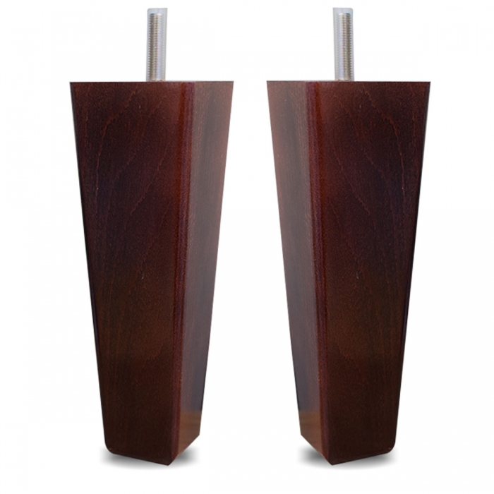 8" Straight Tapered Legs - Mahogany | Beaumont