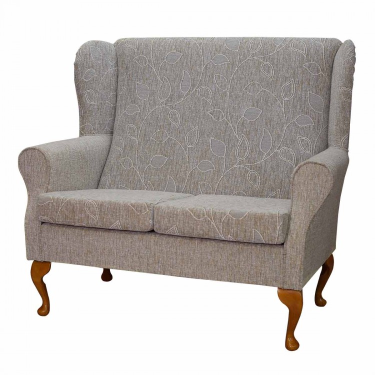 2 Seater Westoe Sofa in a Montana Oatmeal Floral Fabric | Beaumont