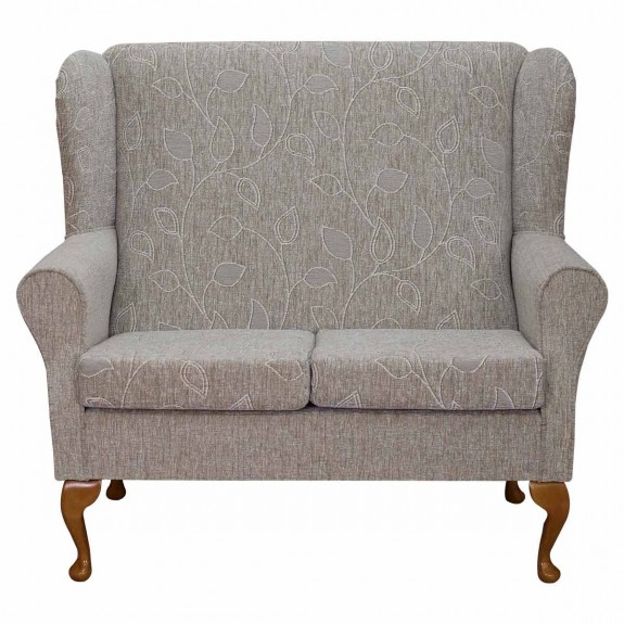 2 Seater Westoe Sofa in a Montana Oatmeal Floral Fabric